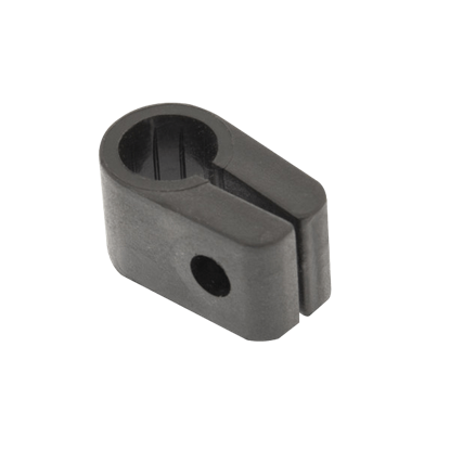 Picture of Q-CRIMP Black Cable Cleats 12.7mm QC5
