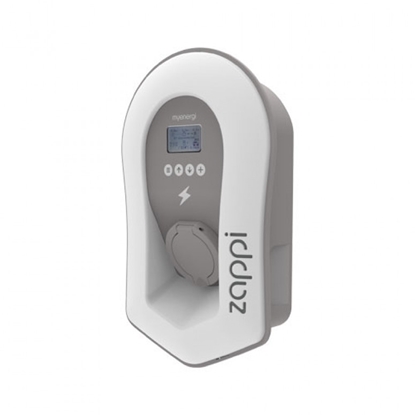 Picture of Zappi 7kW to 22kW – untethered – White with in-build Hub