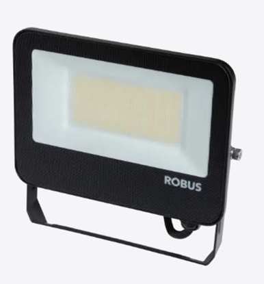 Picture of ROBUS SELEST 50W Floodlight IP65 CCT3 Black c/w 1m Flex