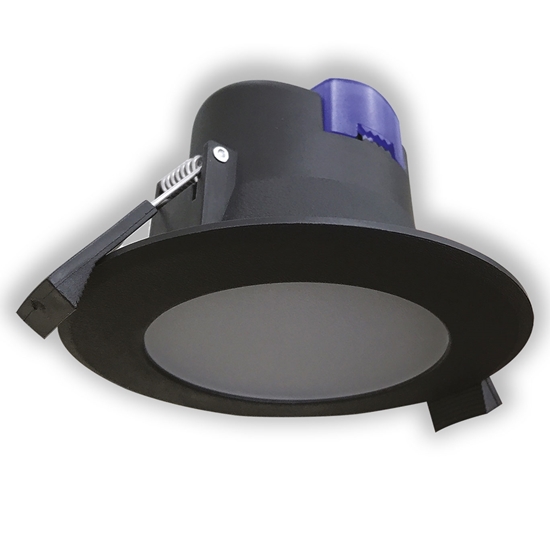 Picture of SGD LED Dim PVC Downlight (Black) IP44, 7w, CCT (3000K, 4000K, 5700K)
