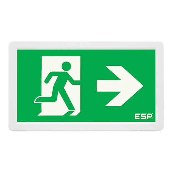 Picture of ESPi 3W LED Emergency Surface Slimline Exit Box