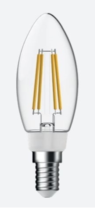 Picture of ENERGETIC C35 FILAMENT EC6P3DWG 4.8W 470lm 2700K E14 dimmable 97mm