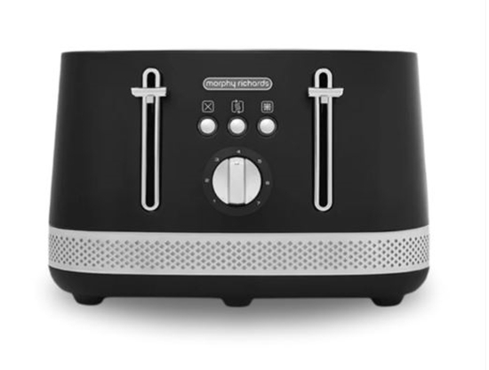 Picture of Morphy Richards Illumination 4-Slice Toaster Black