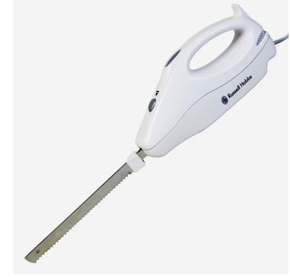Picture of Russell Hobbs 120w Carving Knife - White | 13892